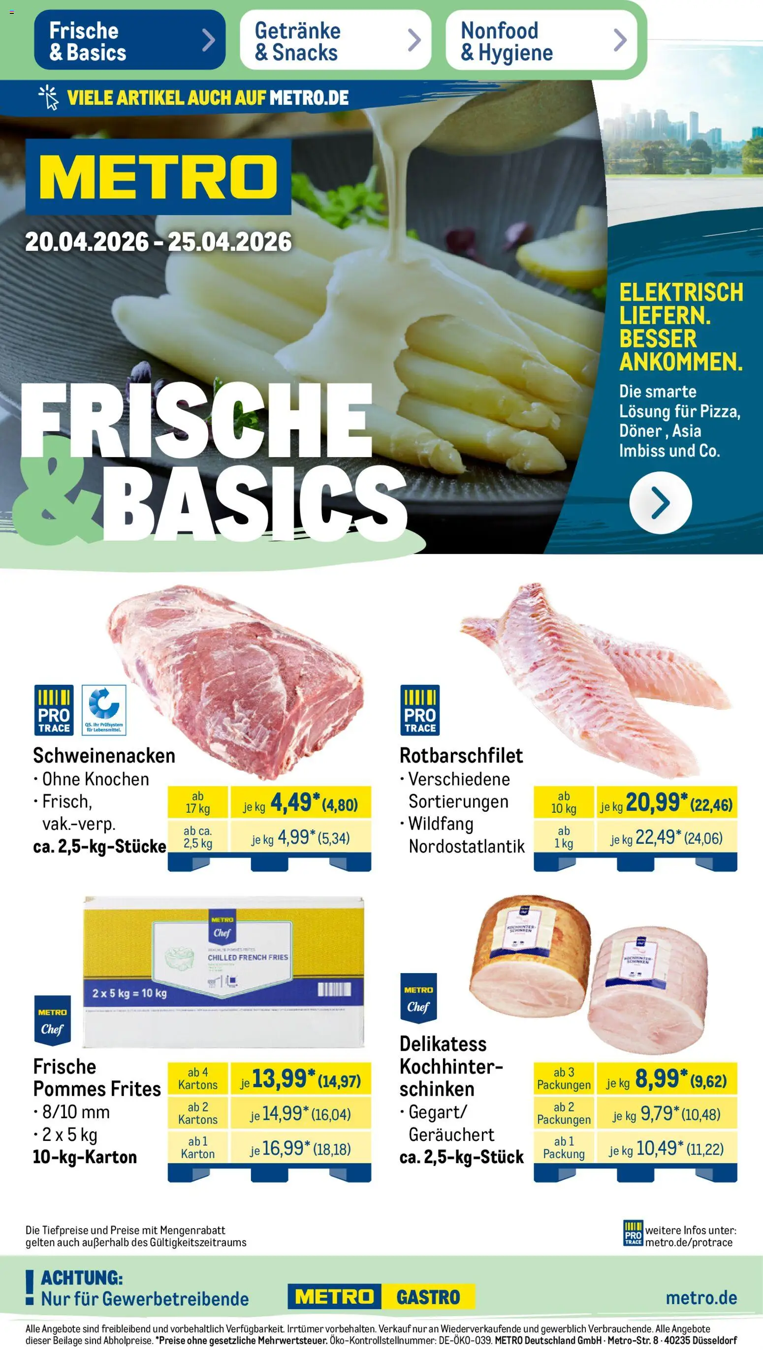 Vorschau von dem Prospekt des Geschäftes Metro, gültig ab dem 20.04.2026