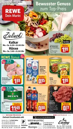 Vorschau von dem Prospekt des Geschäftes Rewe, gültig ab dem 05.04.2026