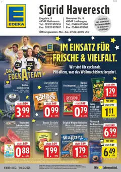 Vorschau von dem Prospekt des Geschäftes Edeka, gültig ab dem 30.11.2025