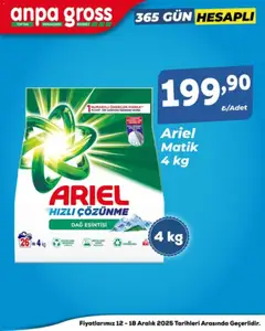 Anpa Gross İndirim 12.12.2025 - Broşürünün önizlemesi