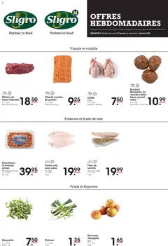 Voorbeeld van Publicité van winkel Sligro geldig vanaf 27/01/2026