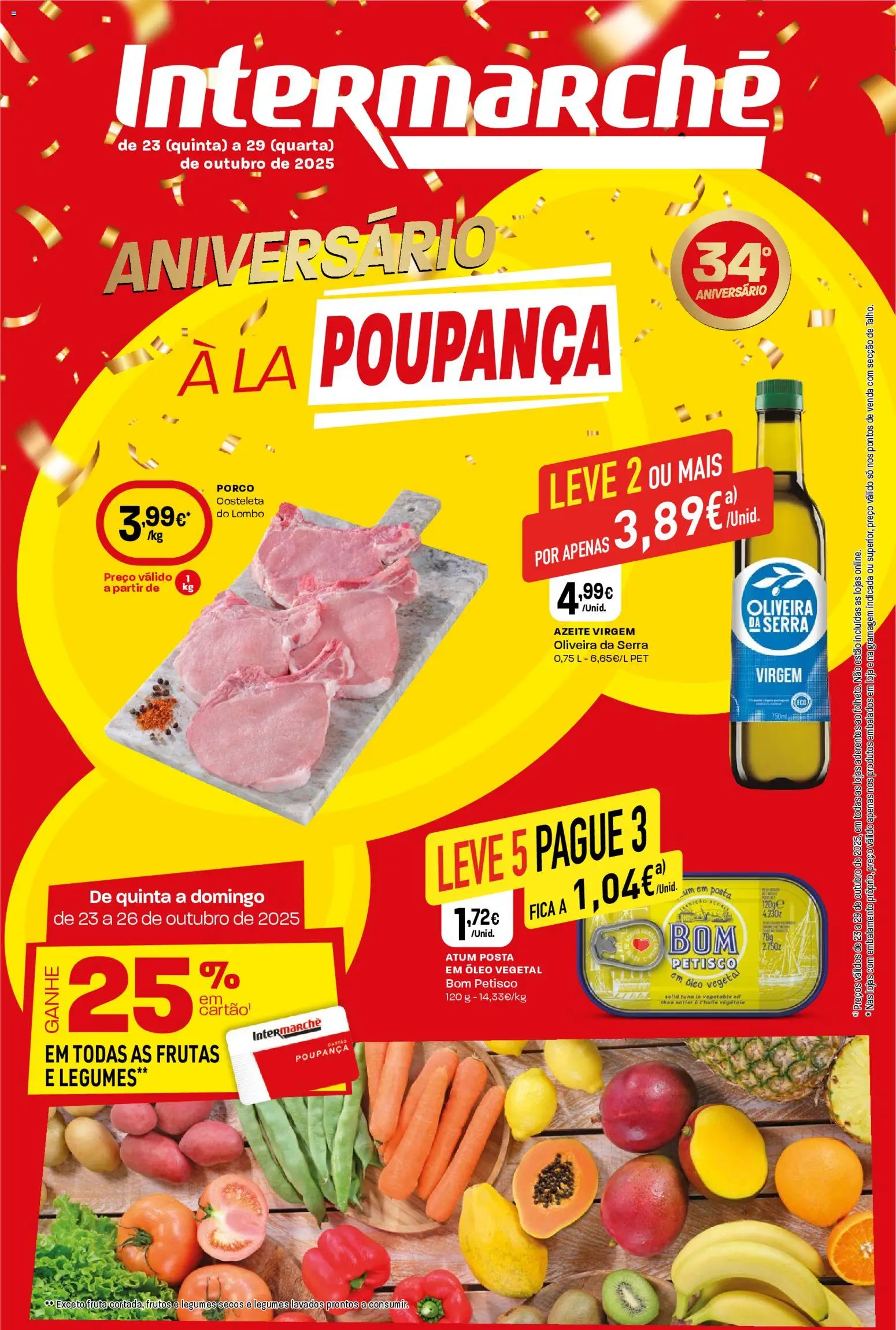 Intermarché Folheto de 23/10/2025 - catálogo esta semana - página 1