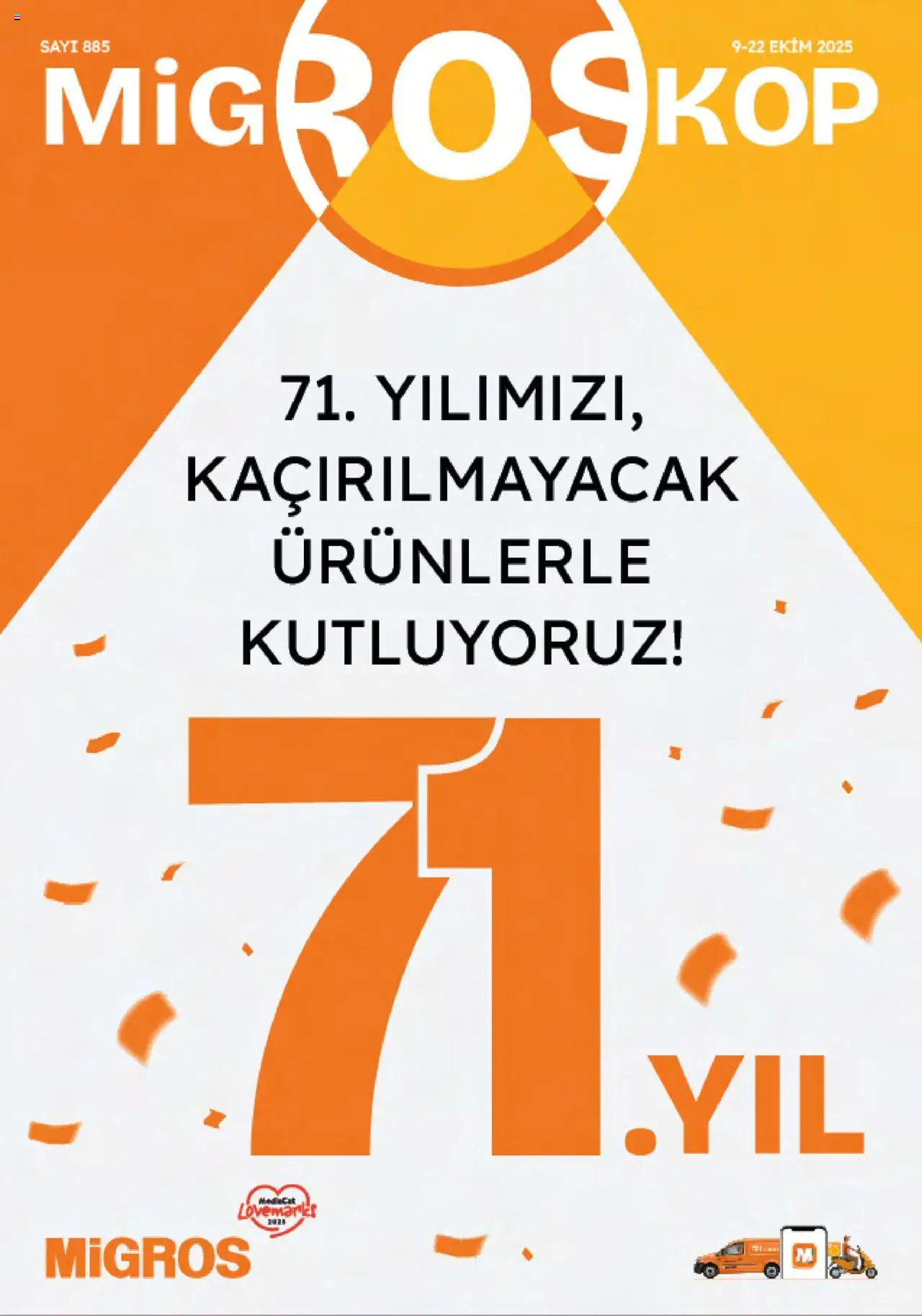 Migros Katalog 09 Ekim 2025 - Broşür "Migroskop" - Sayfa numarası 1