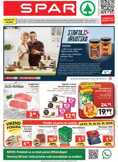 Pregled letka Katalog trgovine Spar vrijedi od 22.10.2025