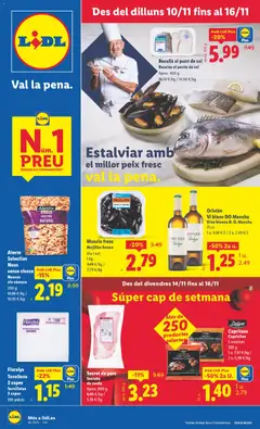 Vista previa del folleto de la tienda Lidl válido desde el 10/11/2025 