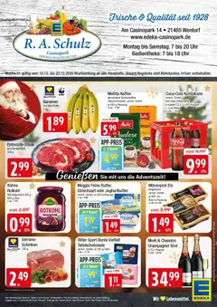 Vorschau von dem Prospekt des Geschäftes Edeka, gültig ab dem 15.12.2025