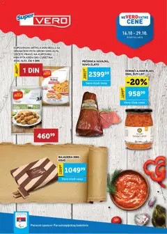 Pregled SuperVERO kataloga - važi od 16.10.2025