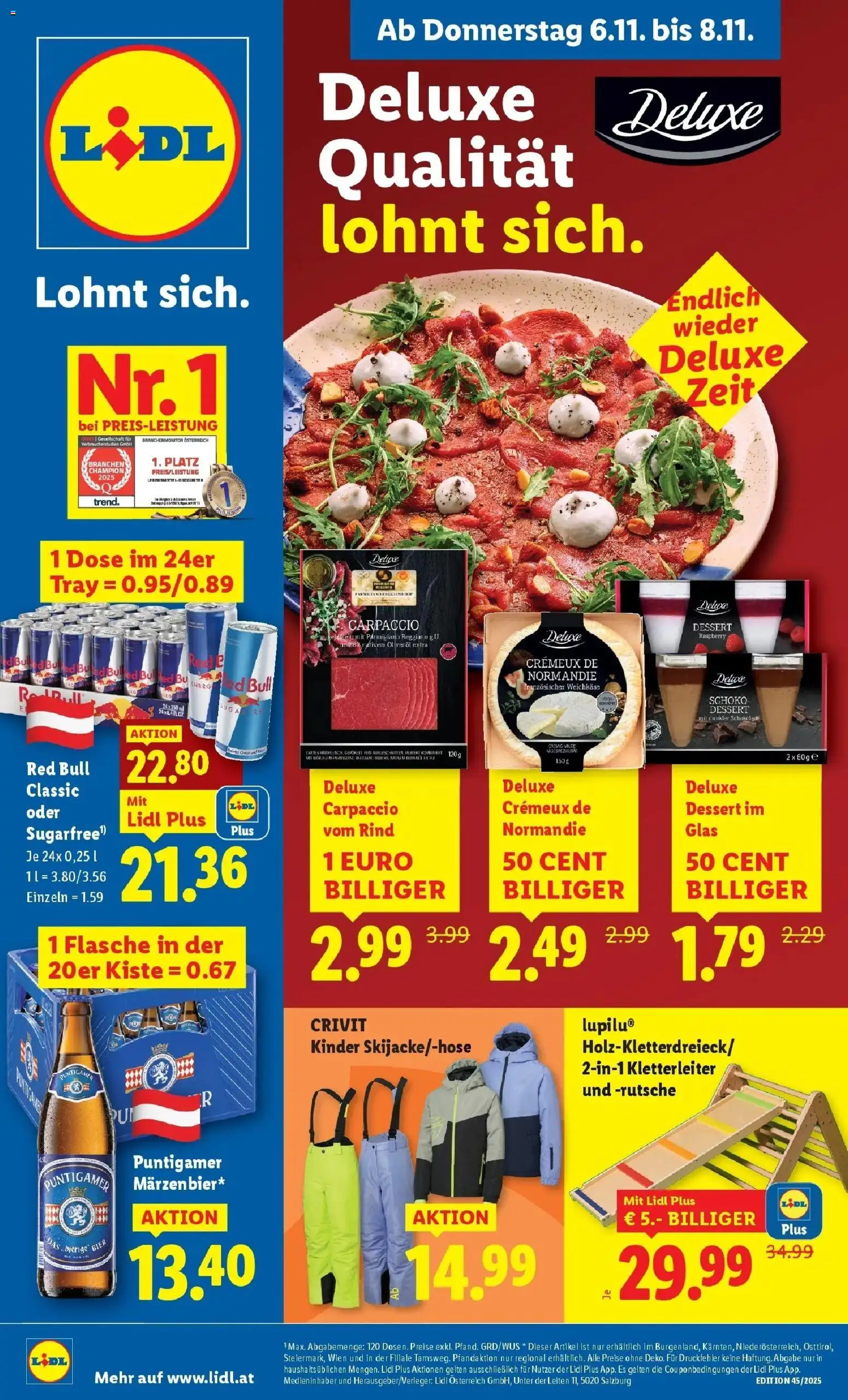 Vorschau der Angebote: Lidl Lidl: Flugblatt in deiner Nähe gültig ab 05.11.2025