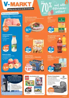 Vorschau von dem Prospekt des Geschäftes V-Markt, gültig ab dem 26.03.2026