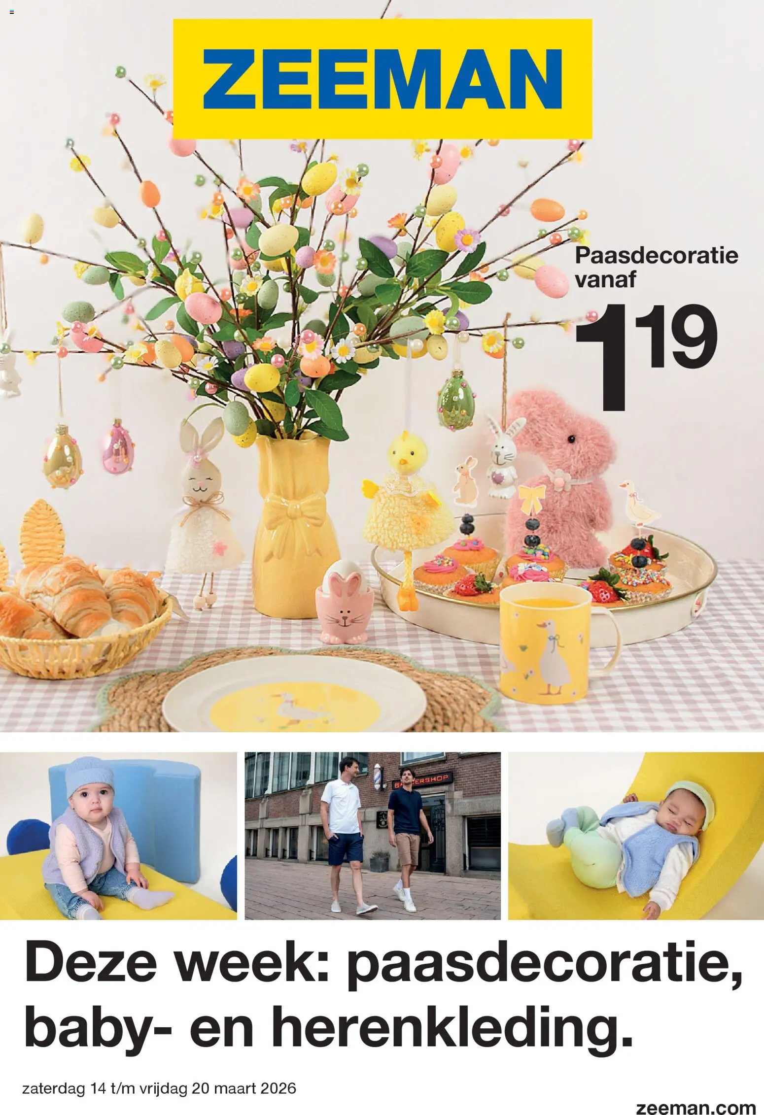 Voorbeeld van Zeeman folder van winkel Zeeman geldig vanaf 14-03-2026