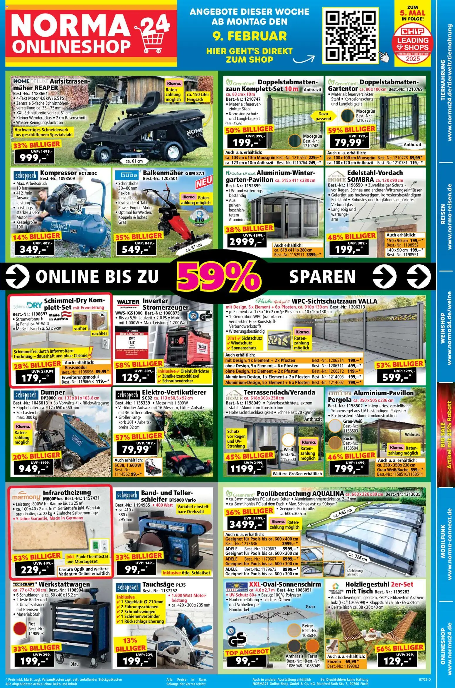 Vorschau von dem Prospekt des Geschäftes Norma, gültig ab dem 09.02.2026