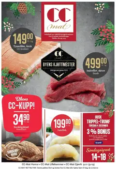 Forhåndsvis Kundeavis fra butikk CC Mat gyldig fra 01/12/2025