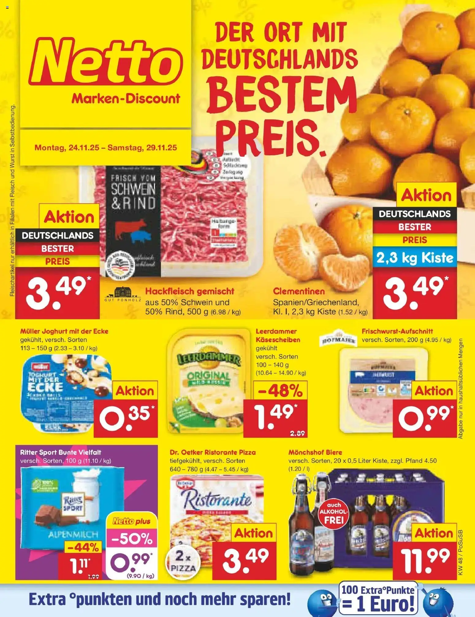 Vorschau von dem Prospekt des Geschäftes Netto Marken-Discount, gültig ab dem 24.11.2025