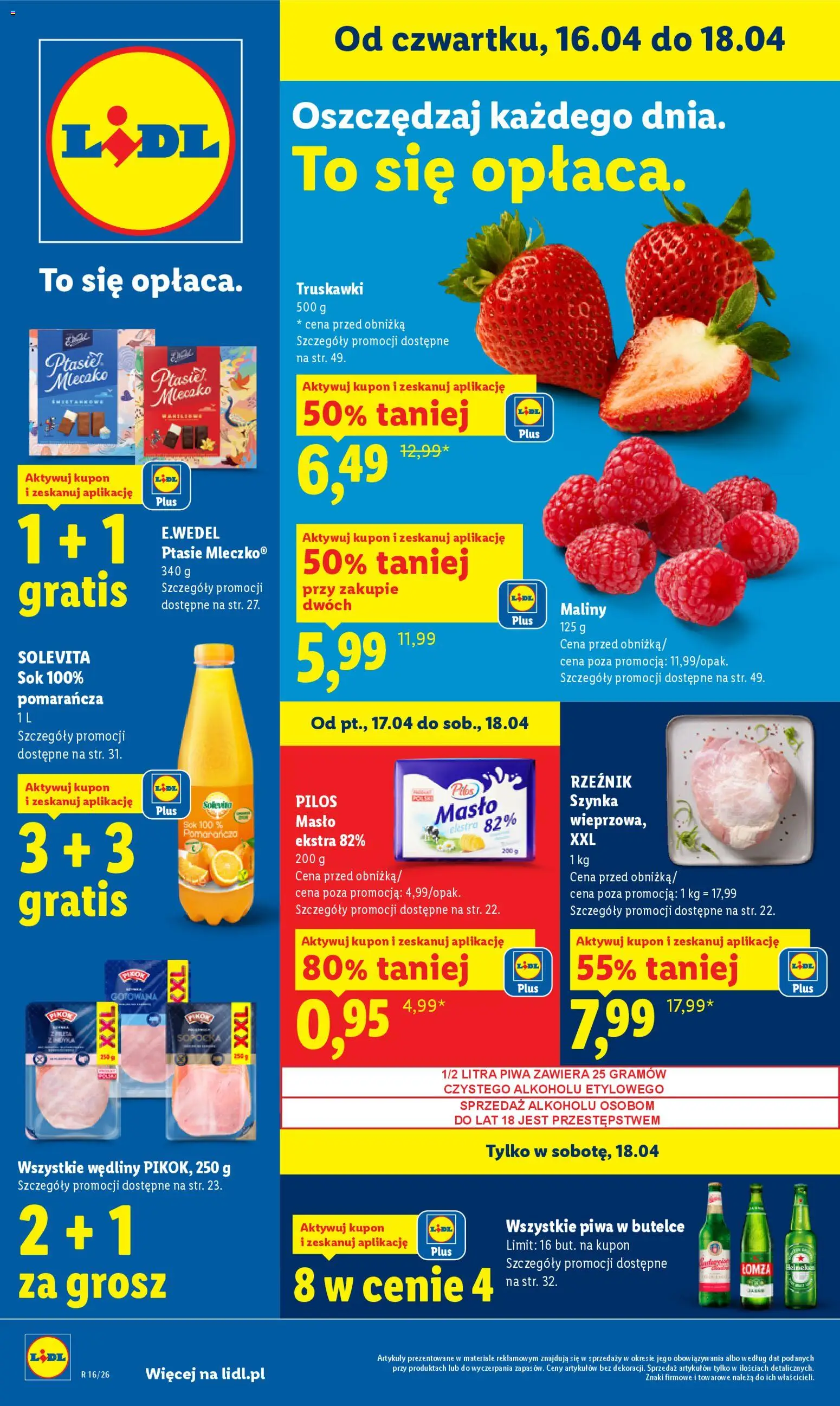 Pogląd gazetki "Lidl gazetka" ze sklepu Lidl ważnej od 16.04.2026