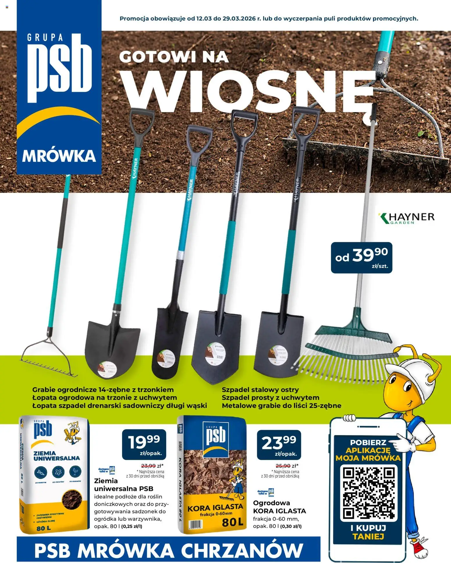 Pogląd gazetki "Mrówka gazetka - Chrzanów" ze sklepu Mrówka ważnej od 12.03.2026