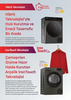 Arçelik Katalog 16.11.2025 - Broşürünün önizlemesi | Strana: 27