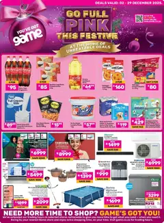 Preview of Game flyer valid from 02/12/2025