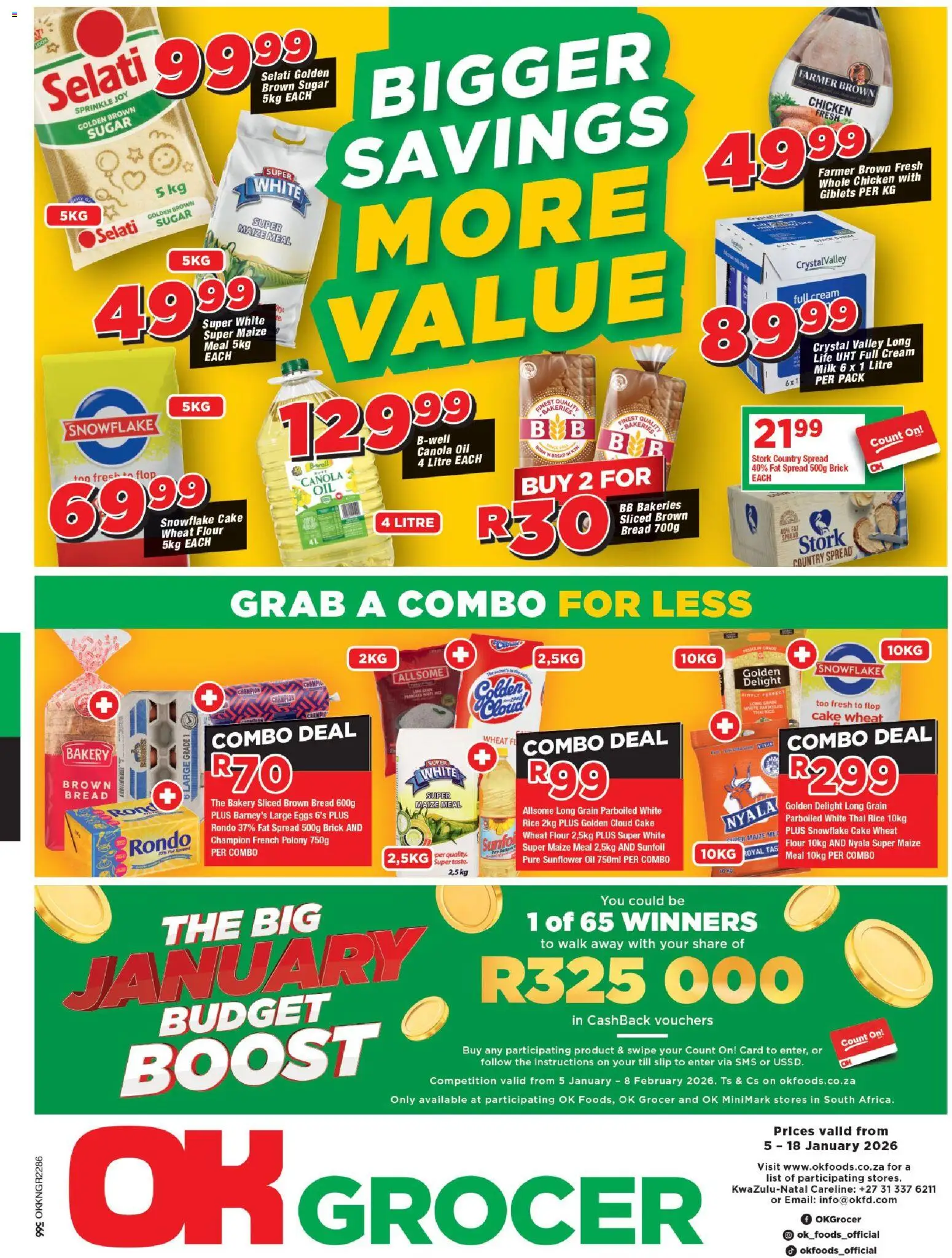 Preview of OK Foods flyer valid from 05/01/2026