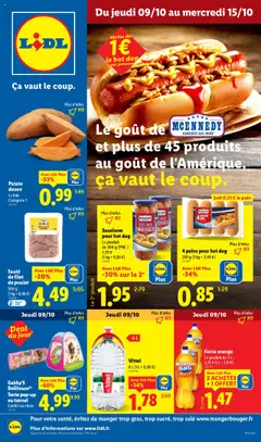 Prévisualisation de Catalogue de la semaine 41 du magasin LIDL formulaire valide 09/10/2025