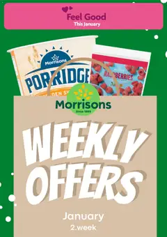 Preview of Morrisons Weekly offers valid from 05/01/2026