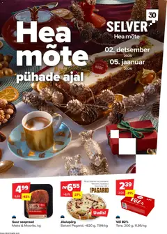 Selver kliendilehe eelvaade alates 2025.12.02