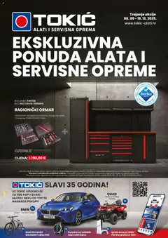 Pregled letka Katalog trgovine Tokić vrijedi od 08.09.2025