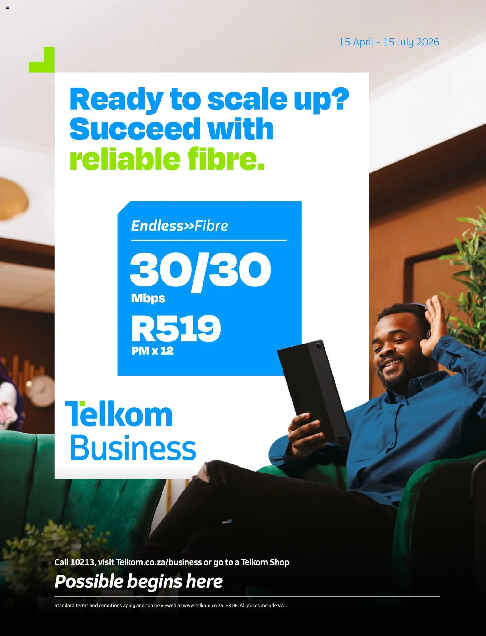 Preview of Telkom flyer valid from 15/04/2026