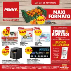 Anteprima dell'opuscolo Maxi formato dal negozio PENNY valido da 06/11/2025