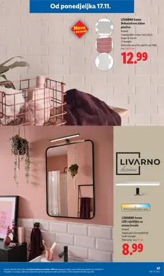 Pregled letka Katalog trgovine Lidl vrijedi od 17.11.2025 | Stranica: 57