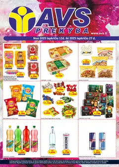 AVS parduotuvės leidinio Leidinys galiojančio nuo 2025.11.12 peržiūra