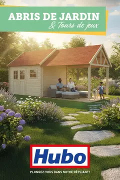 Prévisualisation de Abris de jardin du magasin Hubo formulaire valide 23/02/2026