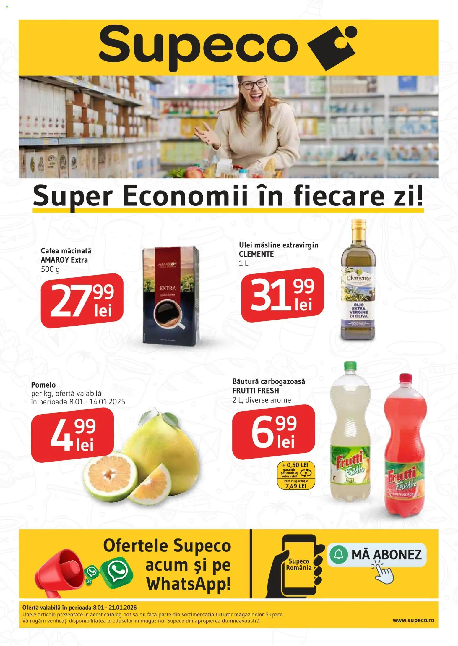 Previzualizarea de cataloage: Supeco Catalog nou valabil de la 08.01.2026
