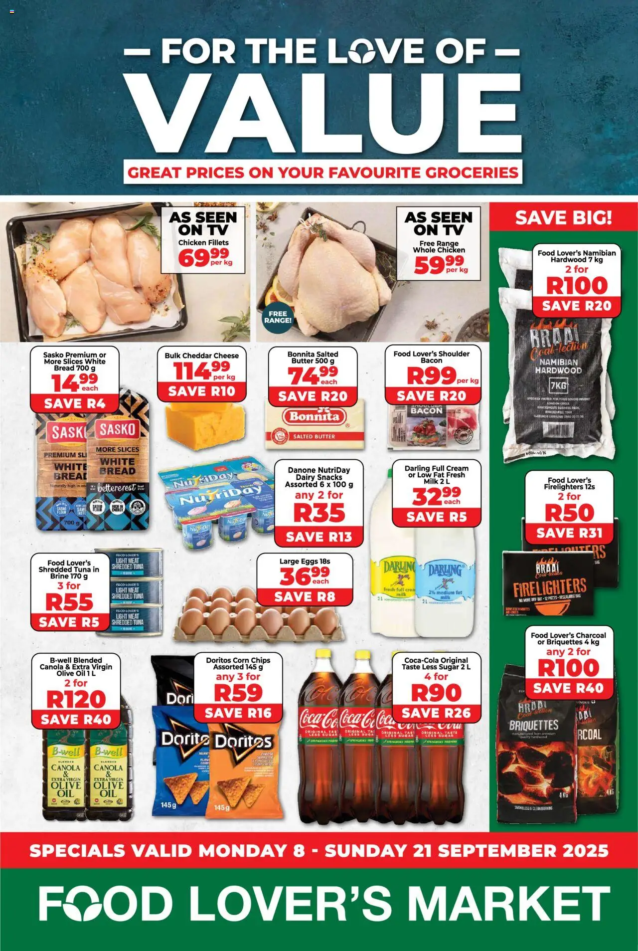 Food Lover's Market Western Cape - Weekly Specials from 08/09 - 21/09/2025 > Promotions