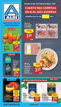 Vista previa del folleto de la tienda Aldi válido desde el 09/02/2026 