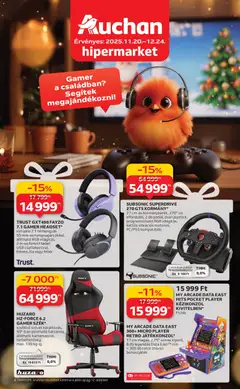 Auchan - Hipermarket gamer ajánlataink megtekintése, amely érvényes 2025.11.20.-től