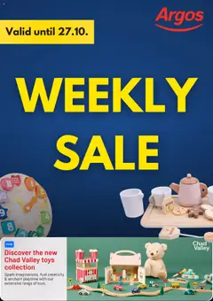 Preview of Argos Weekly offers valid from 21/10/2025
