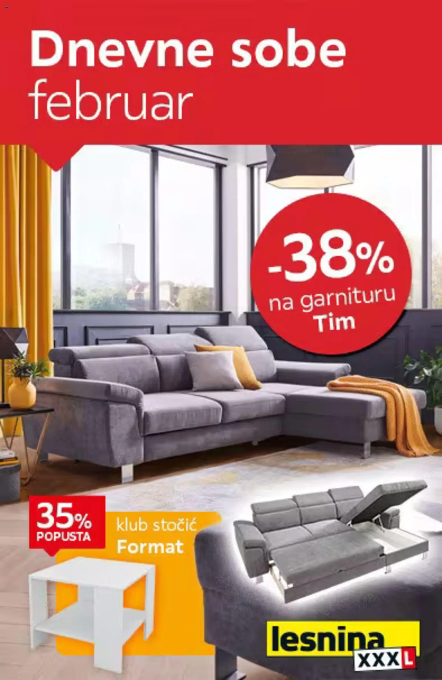 Pregled Lesnina XXXL kataloga - važi od 02.02.2026