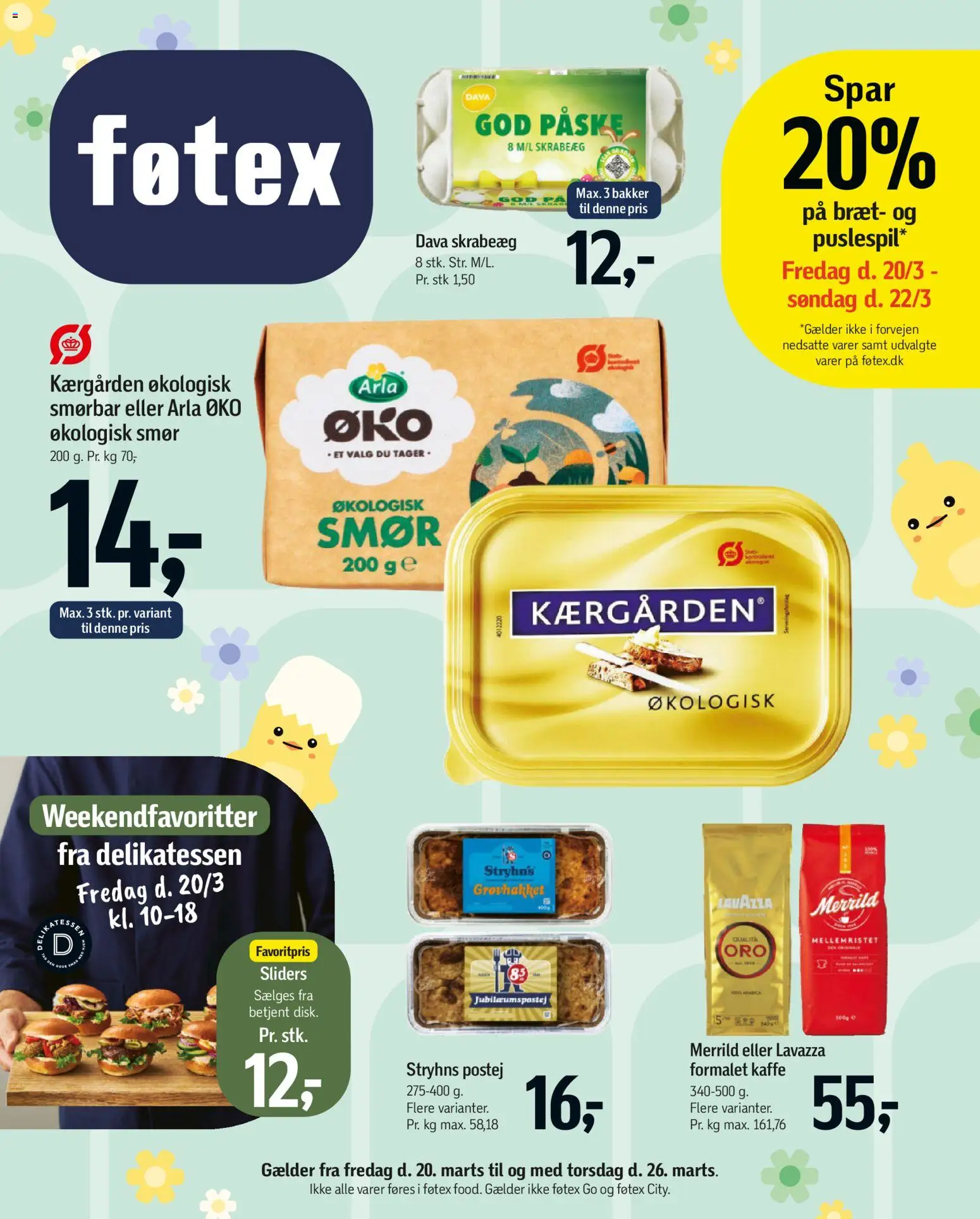 Eksempel på tilbudsavis Føtex - Tilbudsavis uge 13 fra butik Føtex gyldig fra 20/03/2026