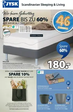 JYSK Prospekt 25.06.2025 - Angebote und Flugblatt online