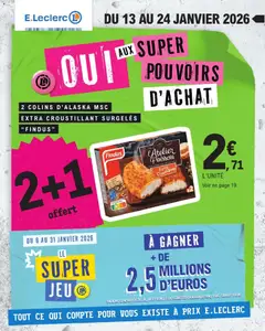 Prévisualisation de Evenement 2 du magasin E.Leclerc formulaire valide 13/01/2026