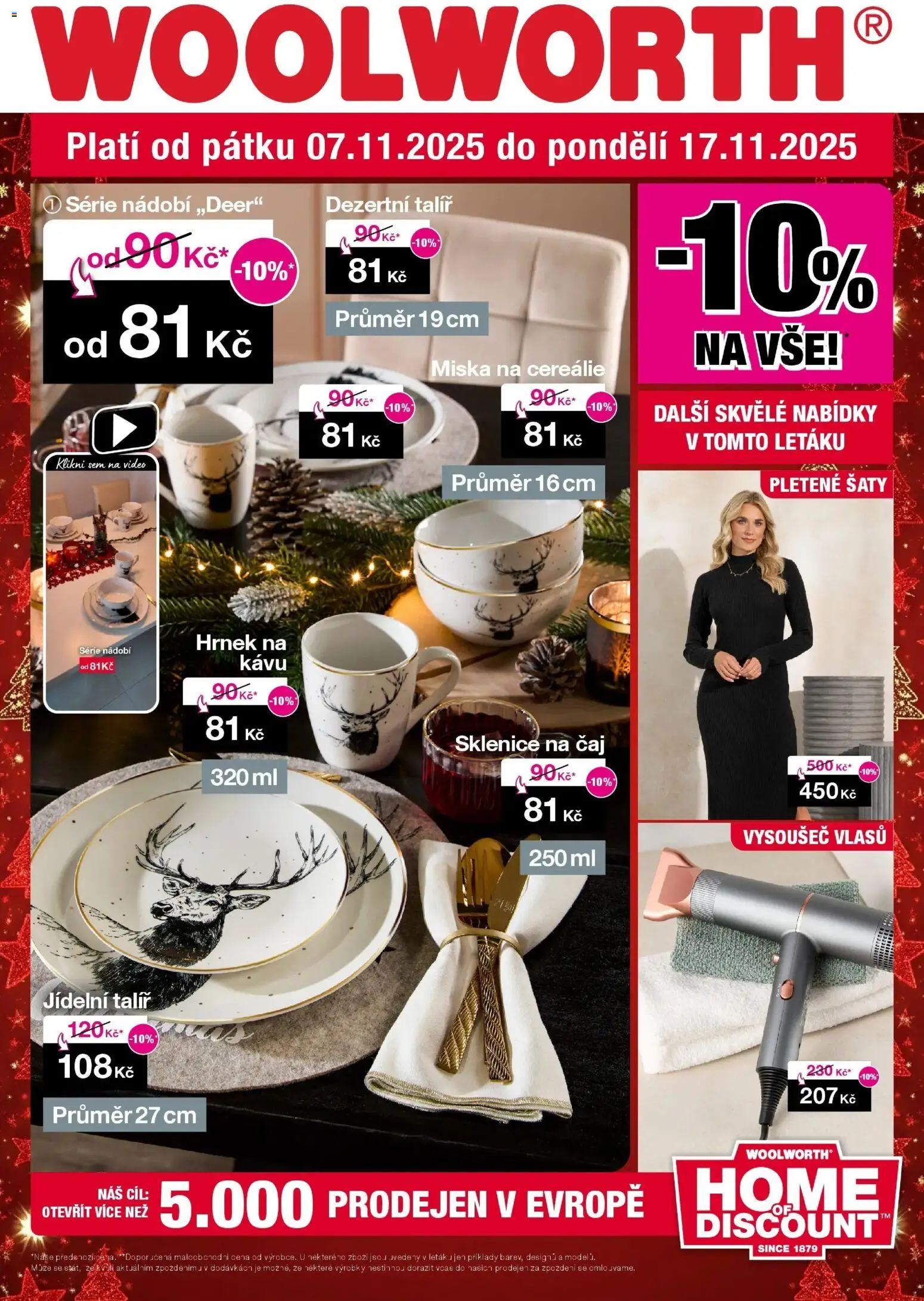 Náhled nabídky: Woolworth Leták platný od 07.11.2025