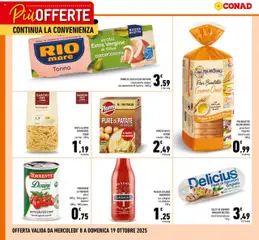 Anteprima dell'opuscolo Volantino Più Offerte Campania dal negozio Conad valido da 08/10/2025