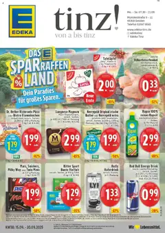 Vorschau von dem Prospekt des Geschäftes Edeka, gültig ab dem 14.09.2025