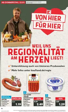 Vorschau von dem Prospekt des Geschäftes Kaufland, gültig ab dem 22.01.2026