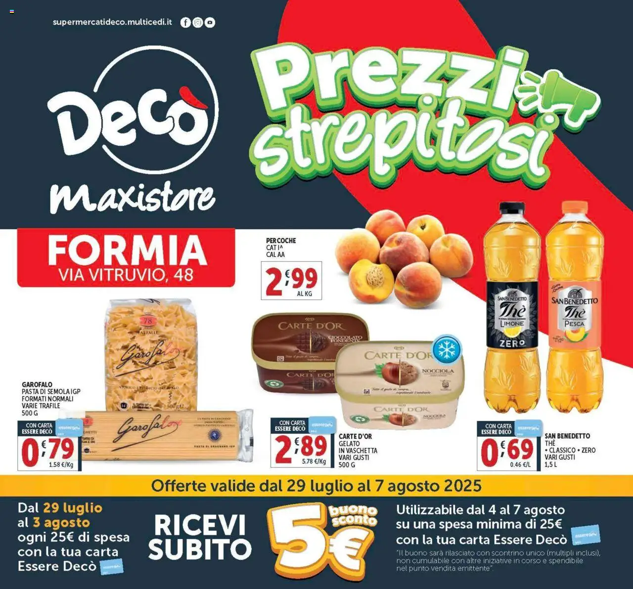 Volantino Decò valido da 29/07/2025 numero di pagina 1