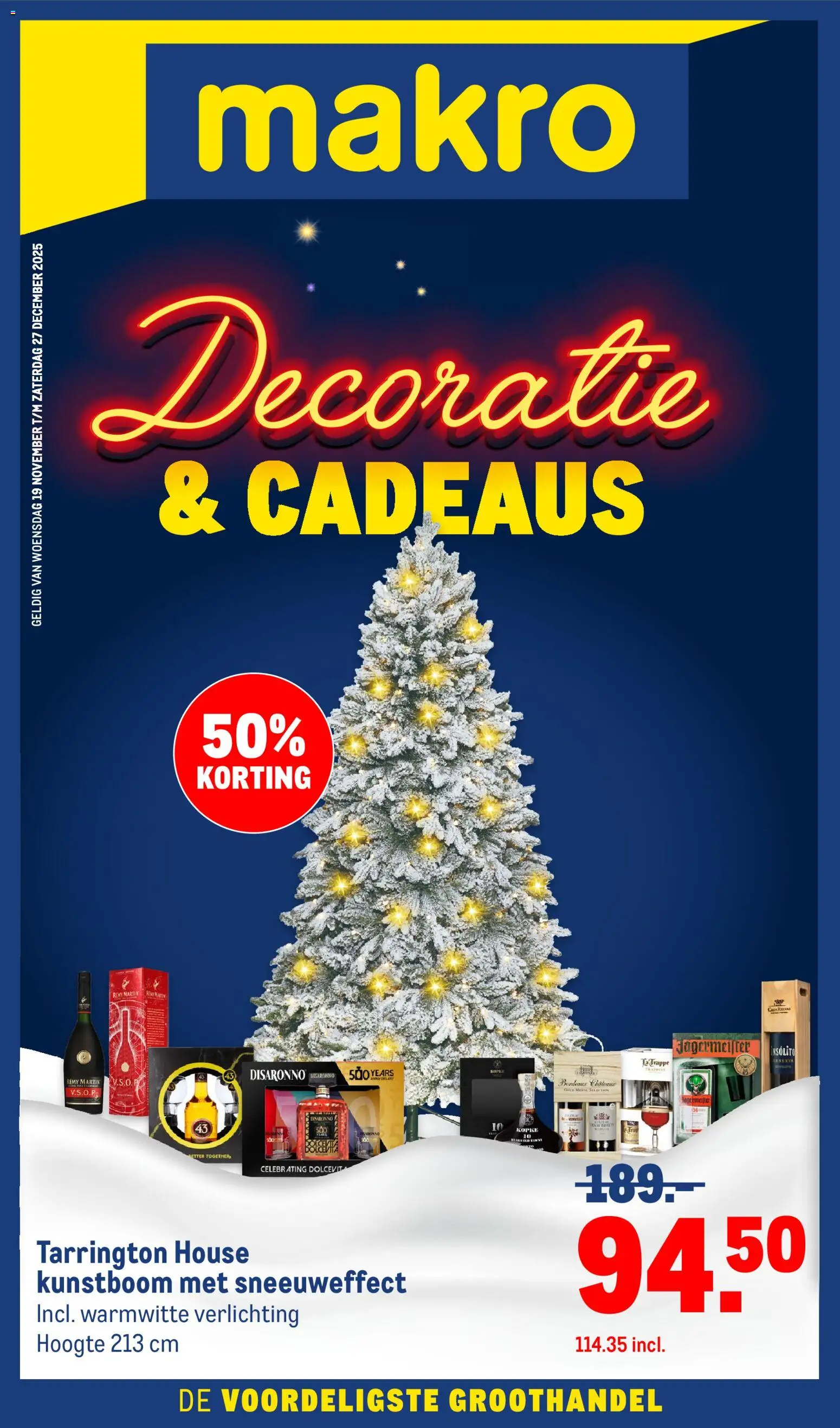 Voorbeeld van Decoratie & Cadeaus van winkel Makro geldig vanaf 19-11-2025