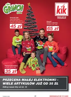 Pogląd gazetki "Black Friday" ze sklepu Kik ważnej od 17.11.2025