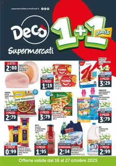 Anteprima dell'opuscolo Volantino Supermercati - Roma dal negozio Decò valido da 16/10/2025