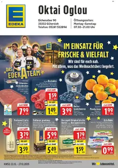 Vorschau von dem Prospekt des Geschäftes Edeka, gültig ab dem 22.12.2025
