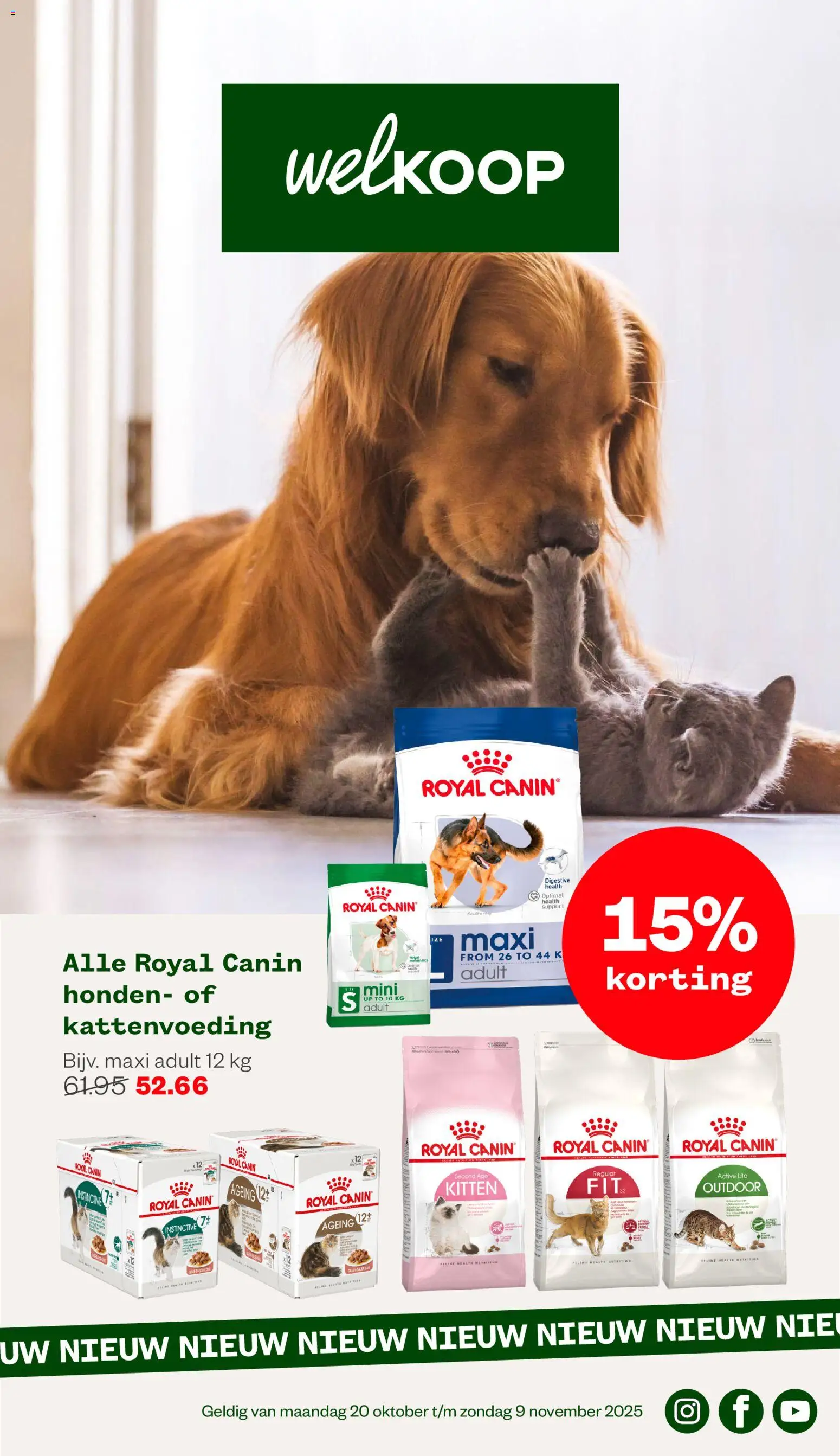 Voorbeeld van Folder van winkel Welkoop geldig vanaf 20-10-2025
